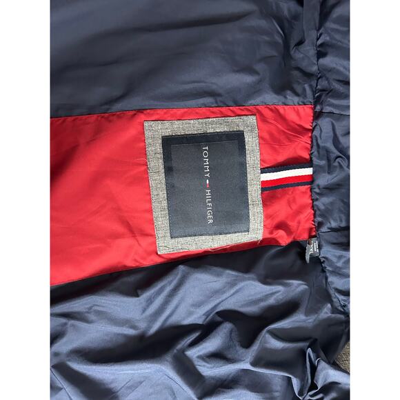 Tommy Hilfiger Men's Short Snorkel Coat/puffer Size XXXL NWOT gray  fur hoodie ￼ - Picture 14 of 15